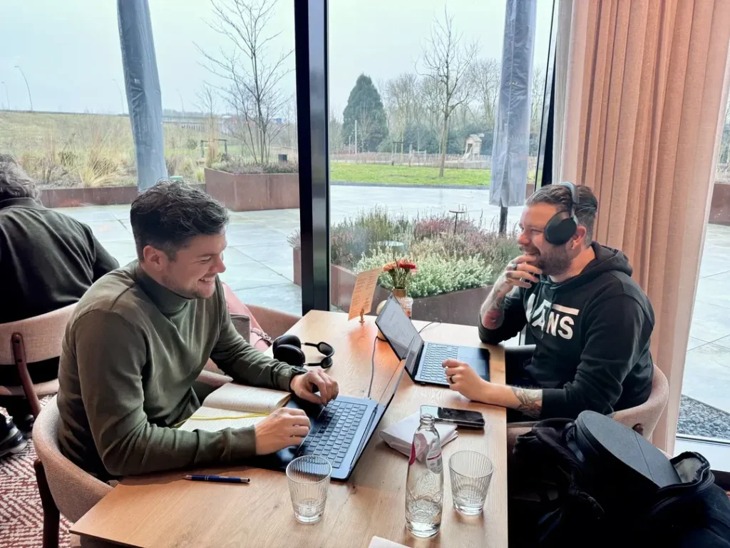 Collega voor een dag met Cas