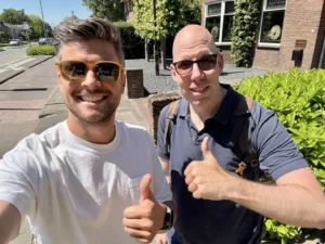 Collega voor een dag met Frank