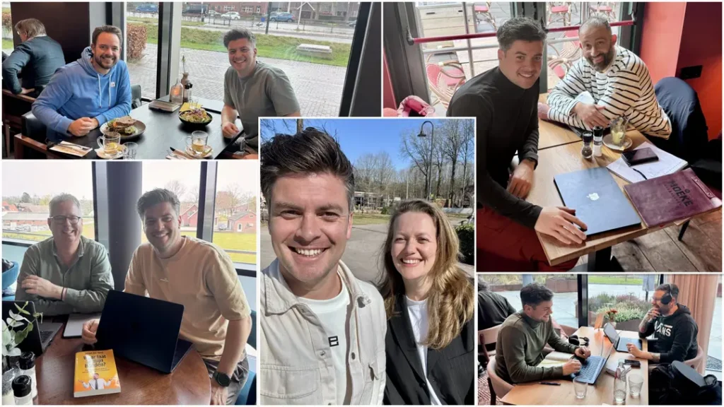 Collega voor een dag collage